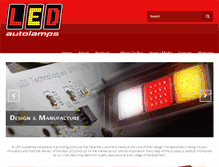 Tablet Screenshot of ledautolamps.com
